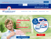 Tablet Screenshot of bullrich-salz.de
